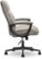 Alt View 18. Serta - Connor Upholstered Executive High-Back Office Chair with Lumbar Support - Microfiber - Gray.