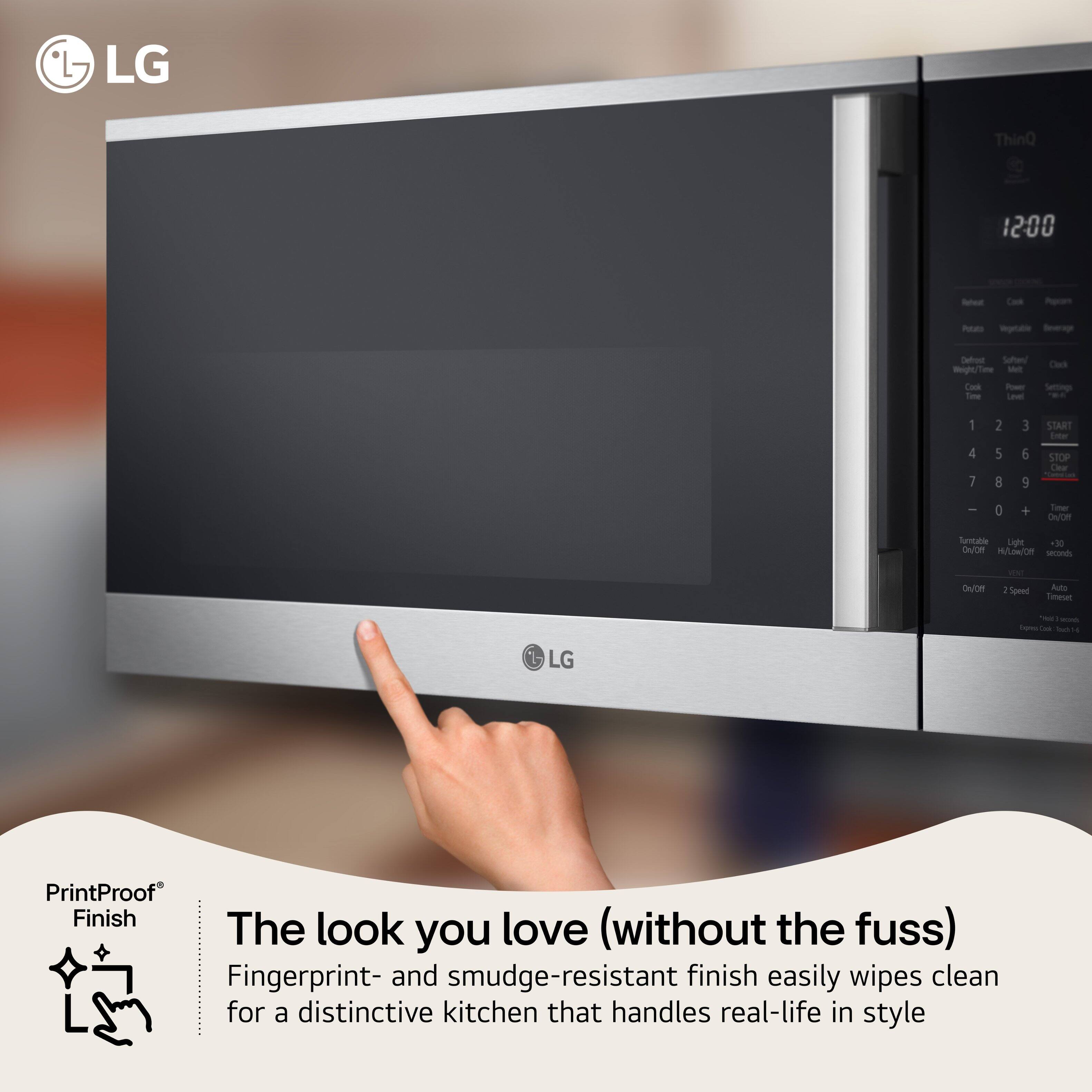 LG ThinQ 1200 Reteal Ca - Pods Sgrtato - Detros Suffe - - - Cor - -ae Le Can - - 1 4 7 2 5 a 3 6 5 START -ar SIOP -w e 0 + Titer OOn Surtiable Lighe - DVOR M/LowOP seconds DOe - I Spend Auta Timesrt - - - - - LG PrintProof Finish The look you love (without the fuss) Fingerprint- and smudge-resistant finish easily wipes clean for a distinctive kitchen that handles real-life in style

PrintProof® Finish

The look you love (without the fuss)

Fingerprint- and smudge-resistant finish easily wipes clean for a distinctive kitchen that handles real-life in style