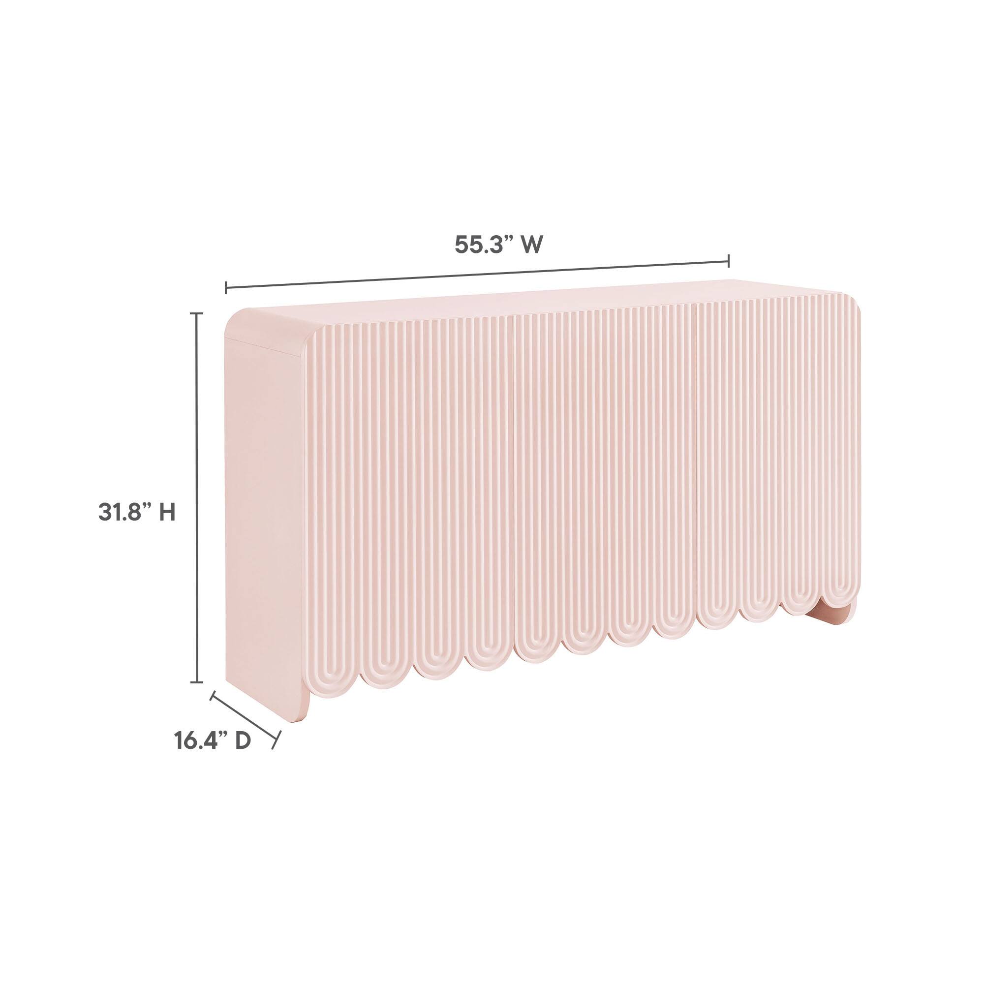 55.3" W x 31.8" H x 16.4" D