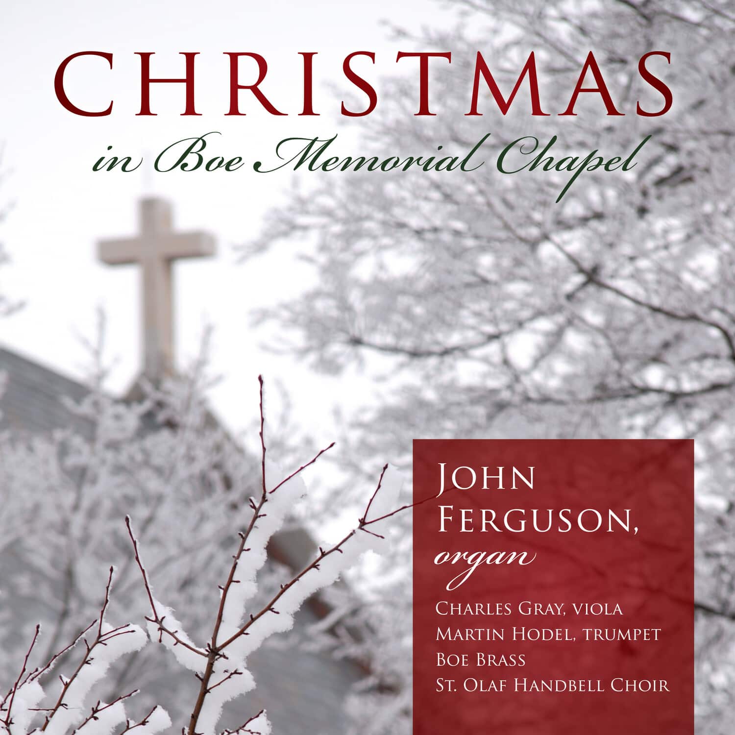 Various Artists - Christmas in Boe Memorial Chap   - COMPACT DISCS