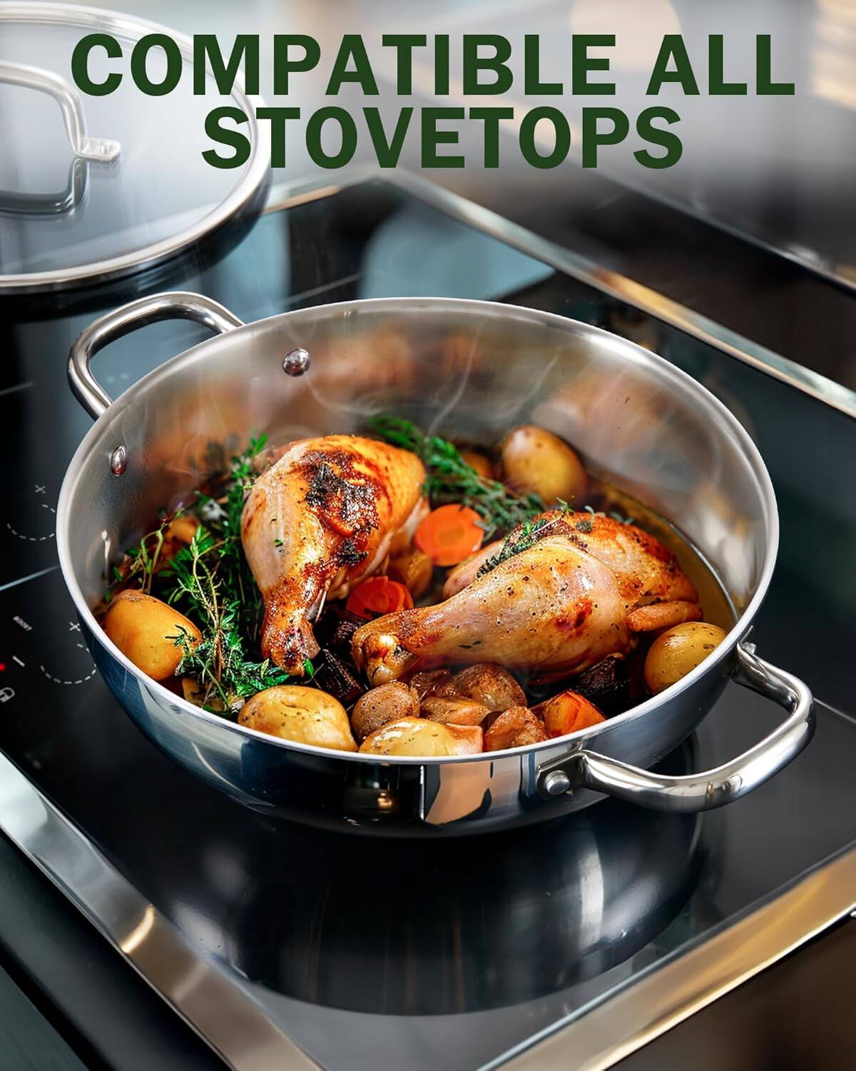 COMPATIBLE ALL STOVETOPS