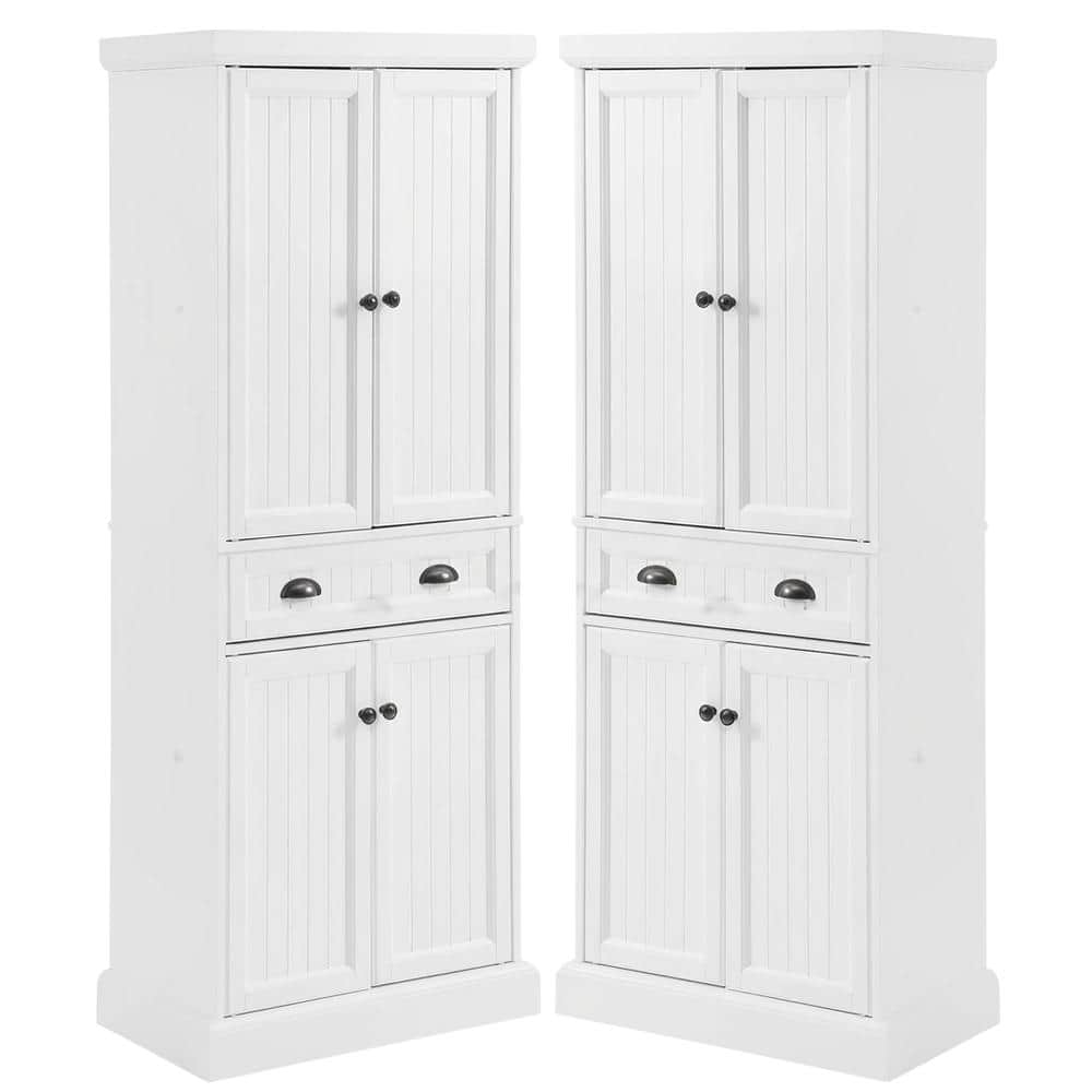 Crosley Furniture - Shoreline Kitchen Storage Pantry - White price history on PriceWatchPro