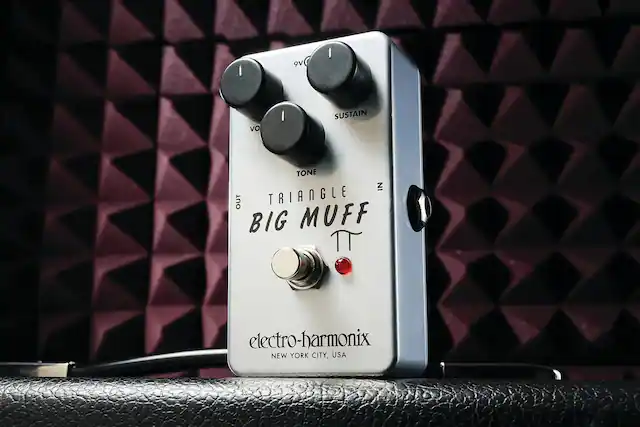 9V
TONE
VOLUME
SUSTAIN
OUT
IN
TRIANGLE
BIG MUFF
electro-harmonix
NEW YORK CITY, USA