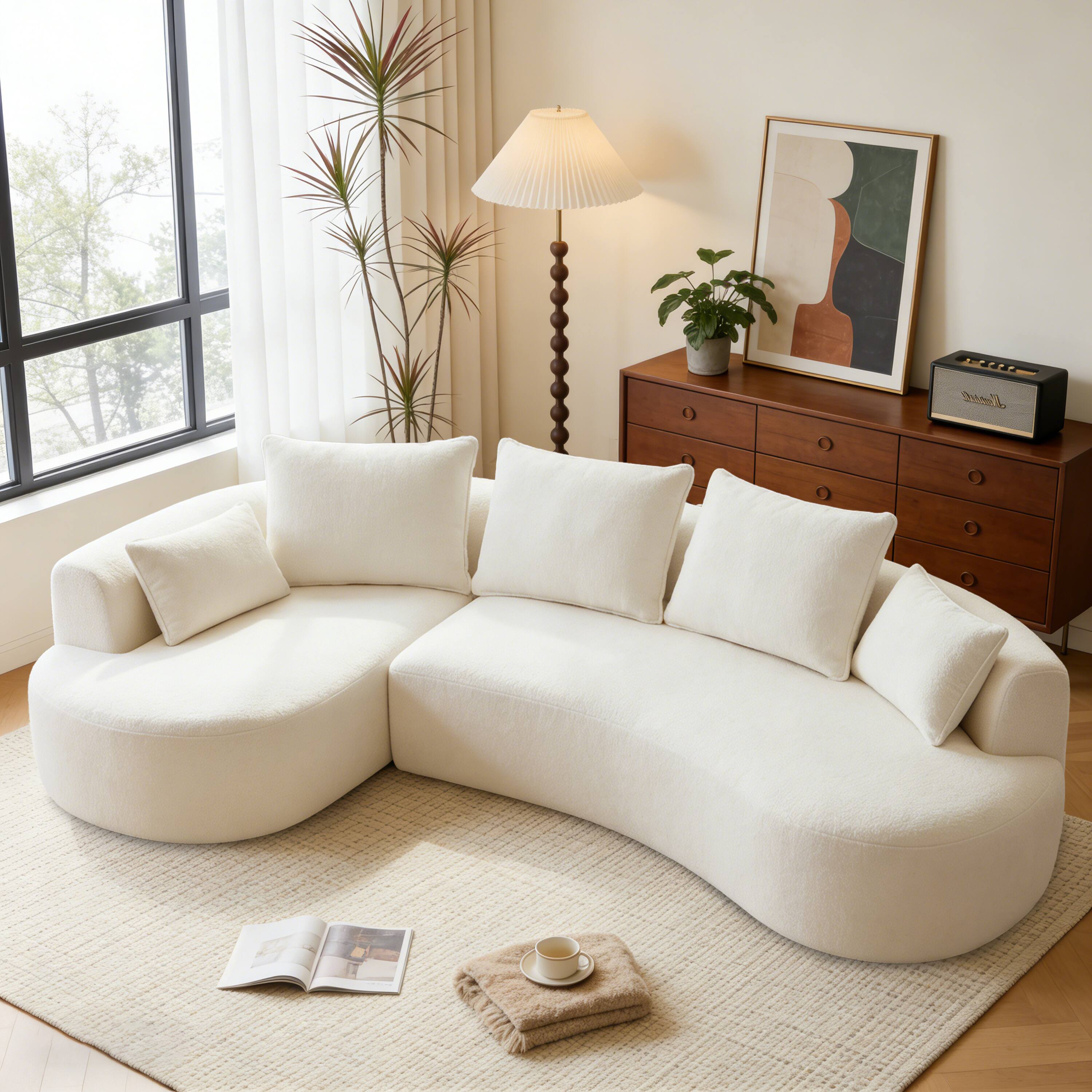 Light Colored Sofa