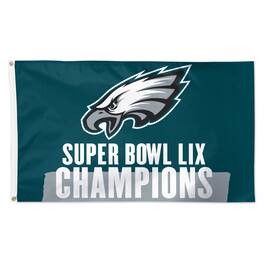 WinCraft - Philadelphia Eagles Super Bowl LIX Champions 3' x 5' Single-Sided Deluxe Flag - Multicolor