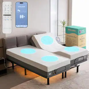Best Choice Products Queen Size Adjustable Bed Base for Stress Management with Massage, Remote Control, USB Ports Gray SKY5671 - Best Buy Best Choice Products Queen Size Adjustable Bed Base for Stress Management with Massage, Remote Control, USB Ports Gray SKY5671 - Best Buy