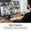 Built-in Speakers Integrated speakers enable easy audio playback, online meetings, and video editing without extras.