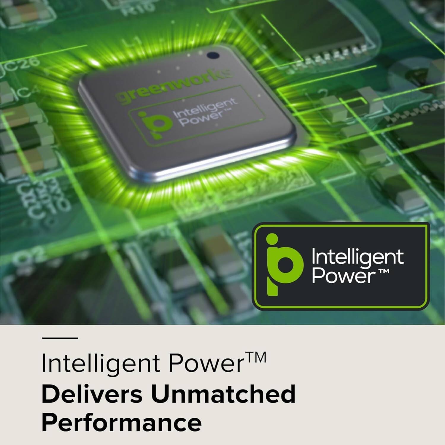R10 JC26 C4  
greenworks  
Intelligent Power™  
Delivers Unmatched Performance