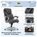 Angle. Serta - Bryce Bonded Leather Executive Office Chair with AIR Technology - Gray.