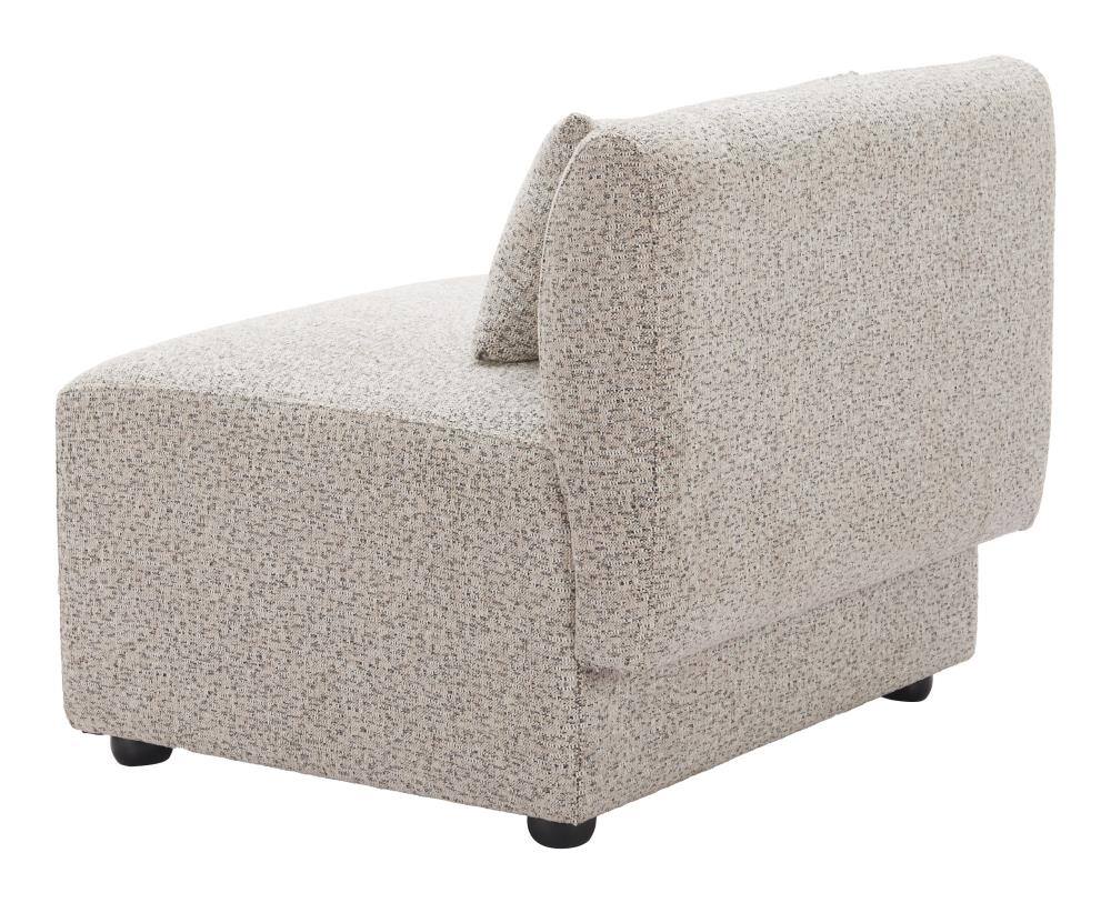 Alt View 3. Hivvago - Simu Middle Chair Dune Greige - Dune Greige.