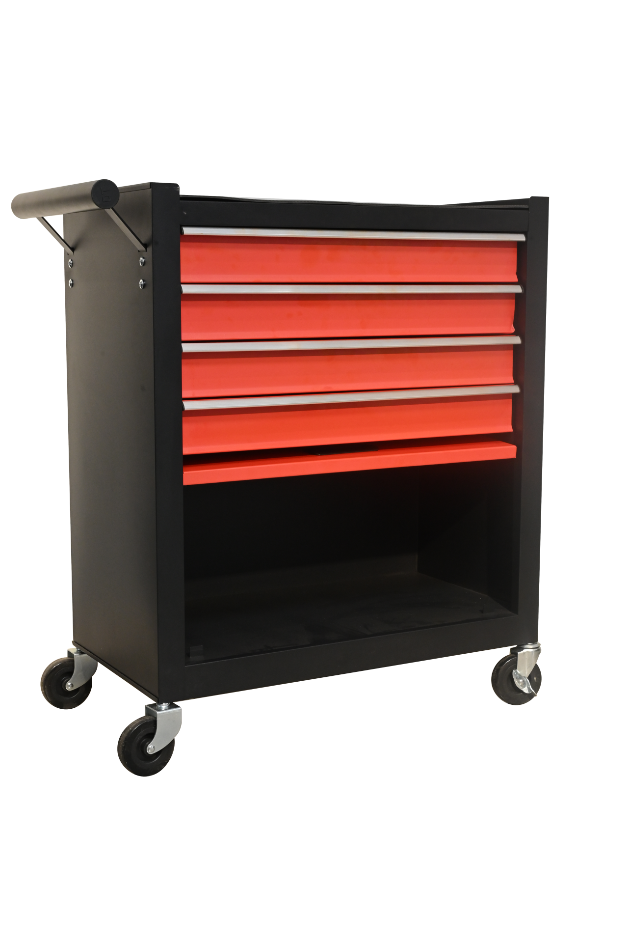 Alt View 7. LOVMOR - Four Drawer Rolling Toolbox with 4 Wheels Large Capacity Detachable Mobile Storage for Workshops Garages and Mechanics.