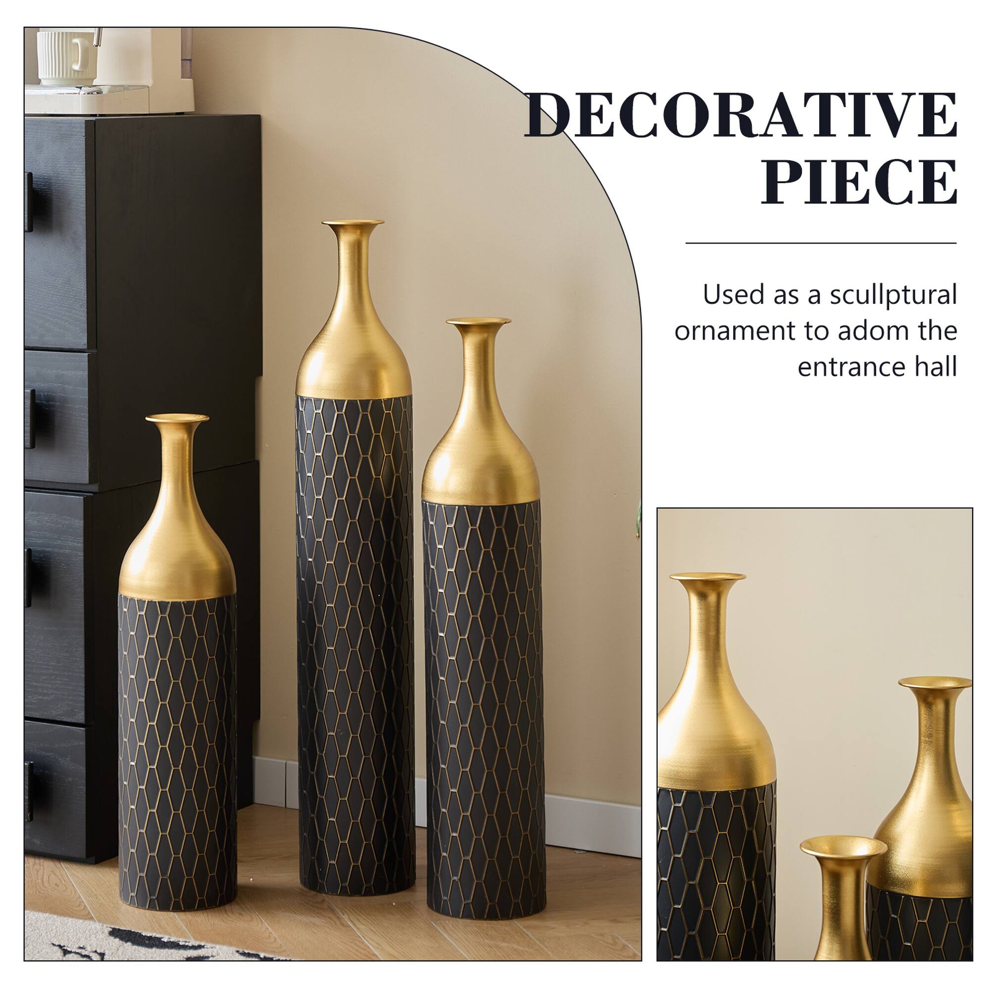 DECORATIVE PIECE

Used as a sculptural ornament to adorn the entrance hall