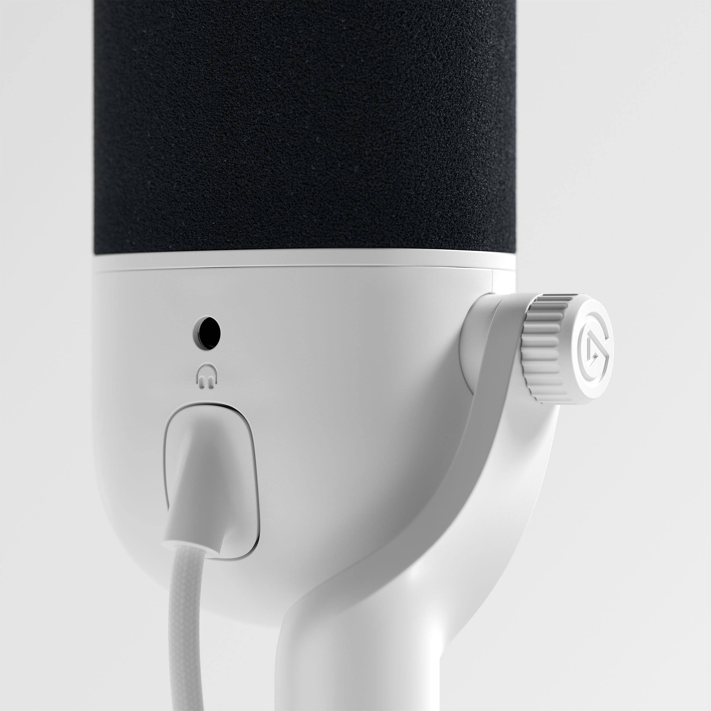 Alt View 18. Elgato - Wave Neo Wired Cardioid Condenser USB Microphone - White.