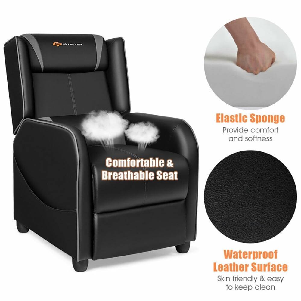 - Elastic Sponge: Provide comfort and softness
- Comfortable & Breathable Seat
- Waterproof Leather Surface: Skin friendly & easy to keep clean