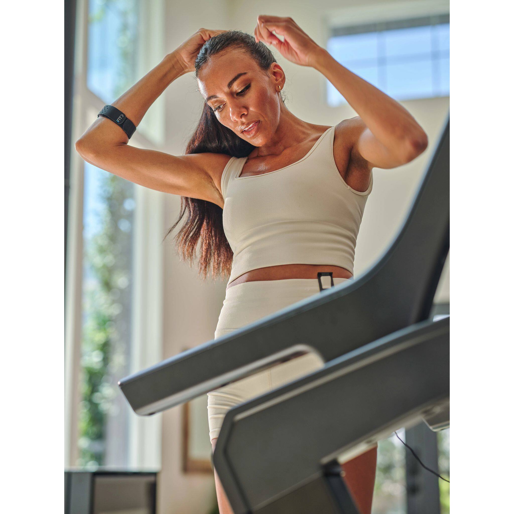 Alt View 20. NordicTrack - NordicTrack X24 Treadmill with 40% Incline for Strength and Cardiovascular Health - Black.