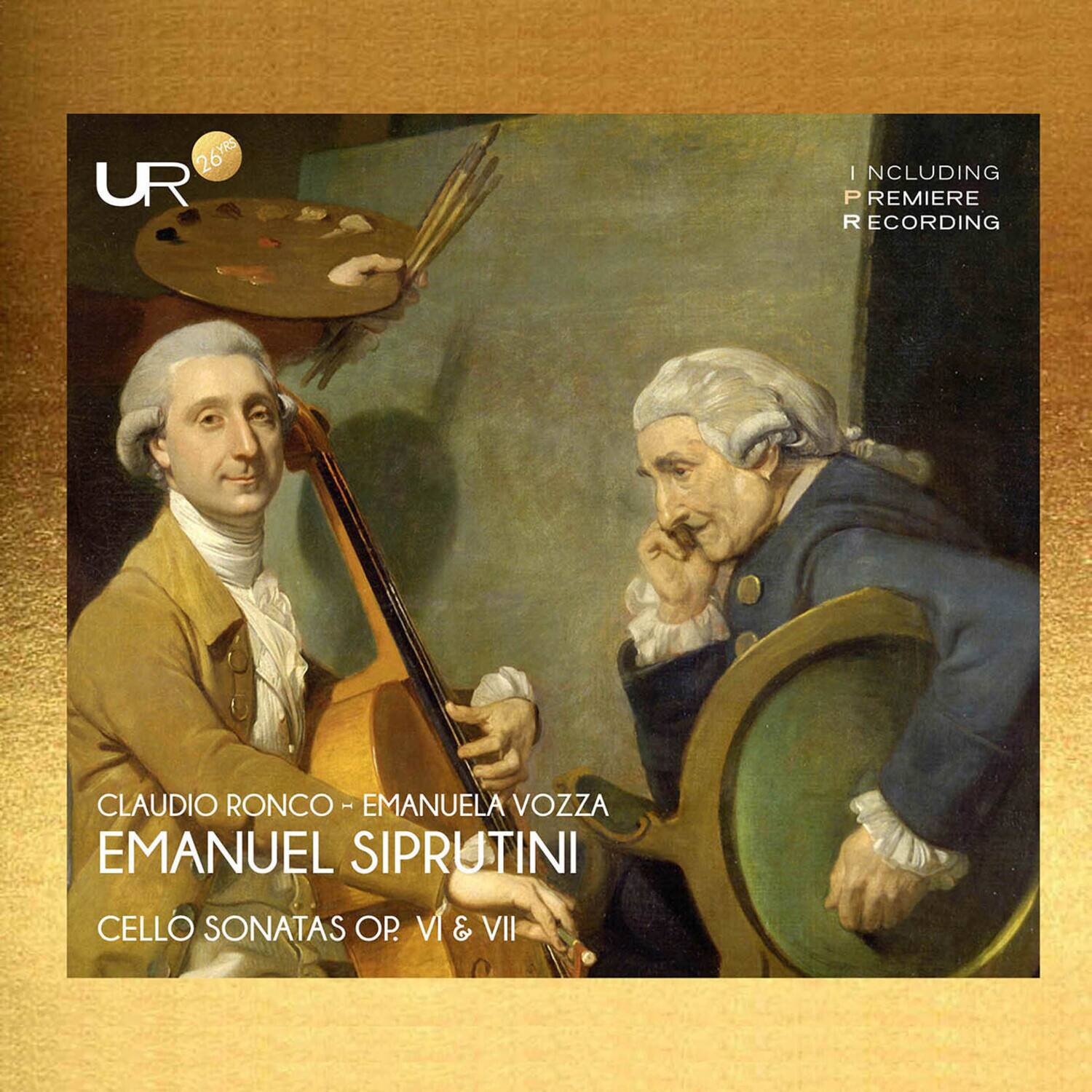 Emanuela Vozza - Siprutini: Cello Sonatas, Op. 6 & 7   - COMPACT DISCS [CD]