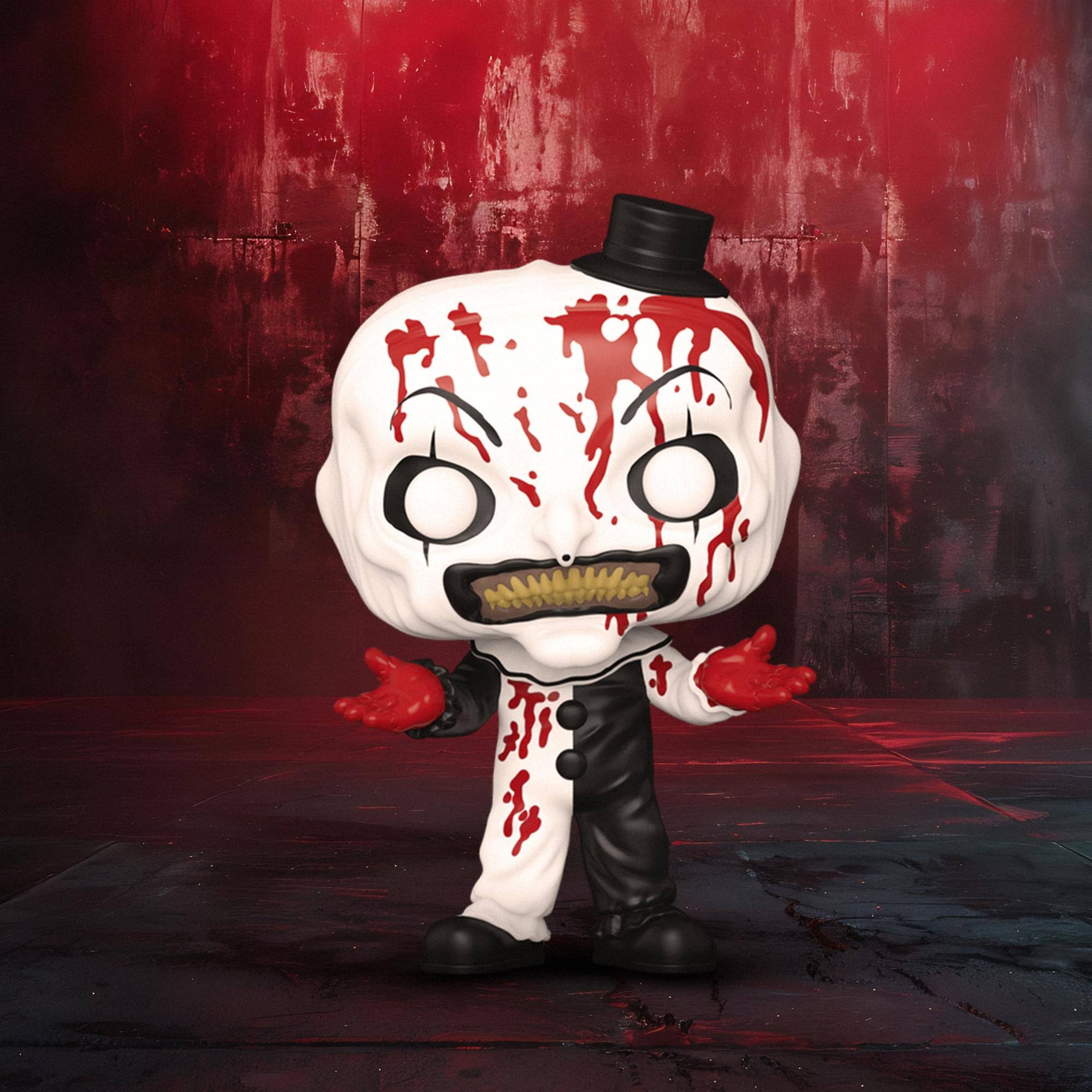 Alt View 2. Funko - Funko Pop! Terrifier  - Art the Clown (Bloody) - Multi-Colored.