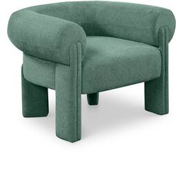 Meridian Furniture - Stefano Polyester Fabric Accent Chair - Green