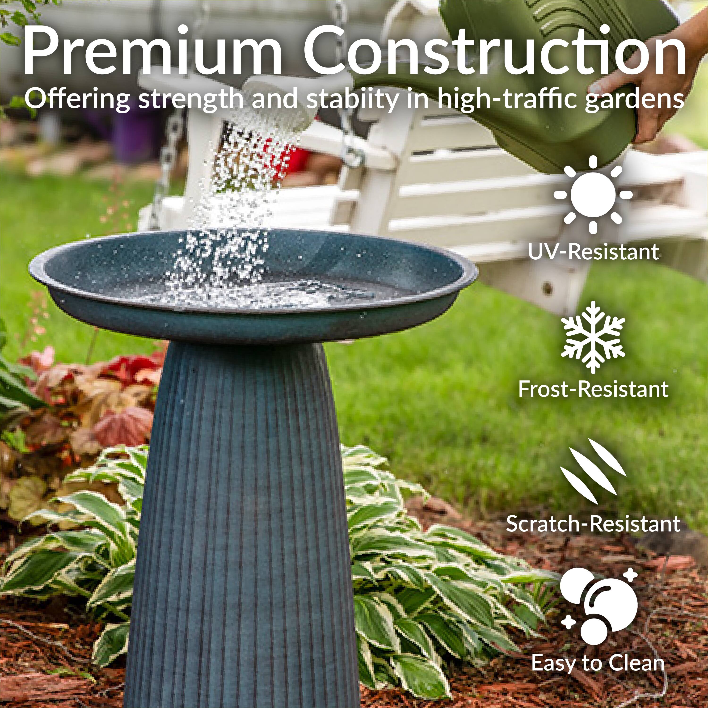 Premium Construction  
Offering strength and stability in high-traffic gardens  

- UV-Resistant  
- Frost-Resistant  
- Scratch-Resistant  
- Easy to Clean
