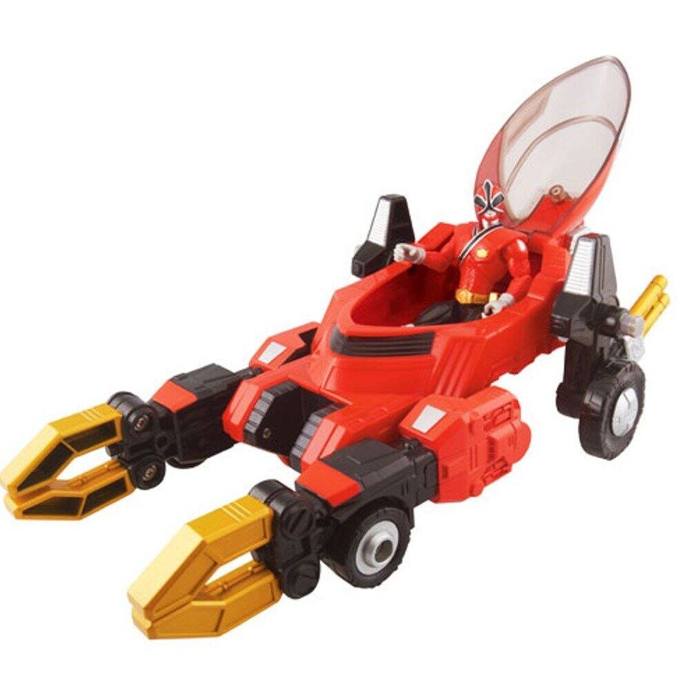 Hasbro Power Rangers Samurai Transporter Action Figure Morphs from