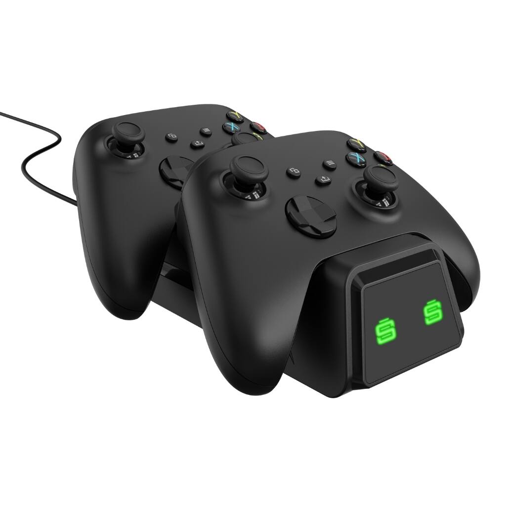 Back. Microsoft - Xbox Series X 1TB Digital Console with Extra Controller, Charge Dock, MightySkins Code and 2 Year Warranty - Deep Pink - Deep Pink.