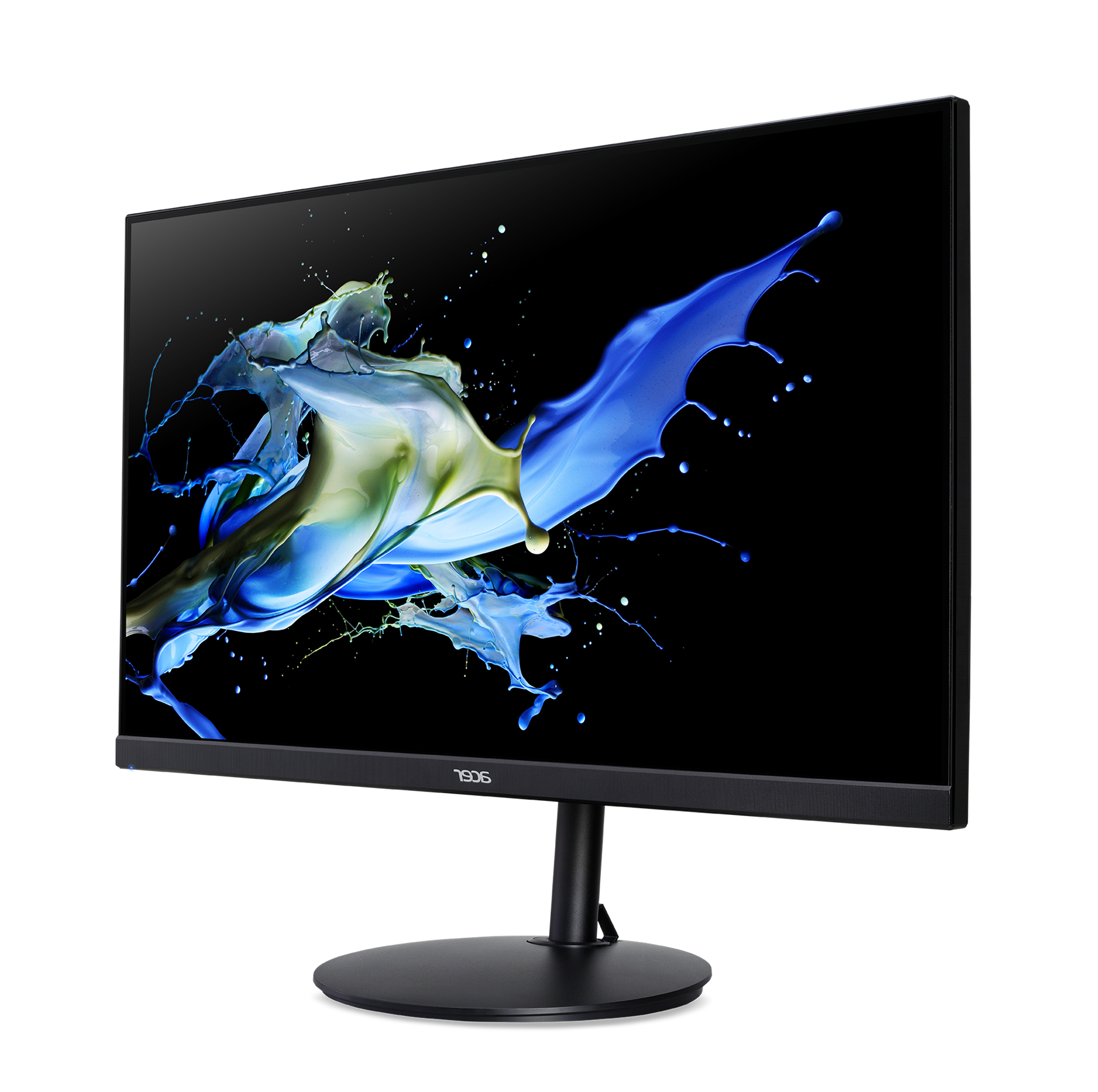 Left. Acer - CB272 D3 27" Monitor with Webcam – Full HD 1080p, LED Display, 16:9 Aspect Ratio - Black.