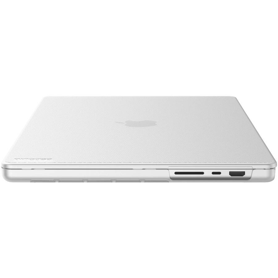 Alt View 3. Incase - Incase Hardshell Case for MacBook Pro 16-inch (2021) Dots - For Apple MacBook Pro - Textured Dot Design - Clear - 16" - Gray/Clear.