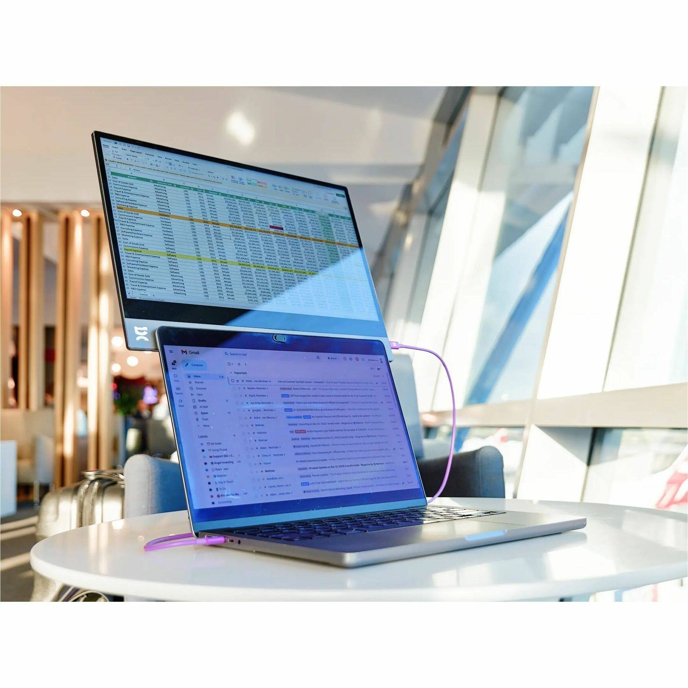 Alt View 16. Espresso Displays - 15.6" IPS LED FHD Monitor (VGA, USB, HDMI, DVI) - Black.