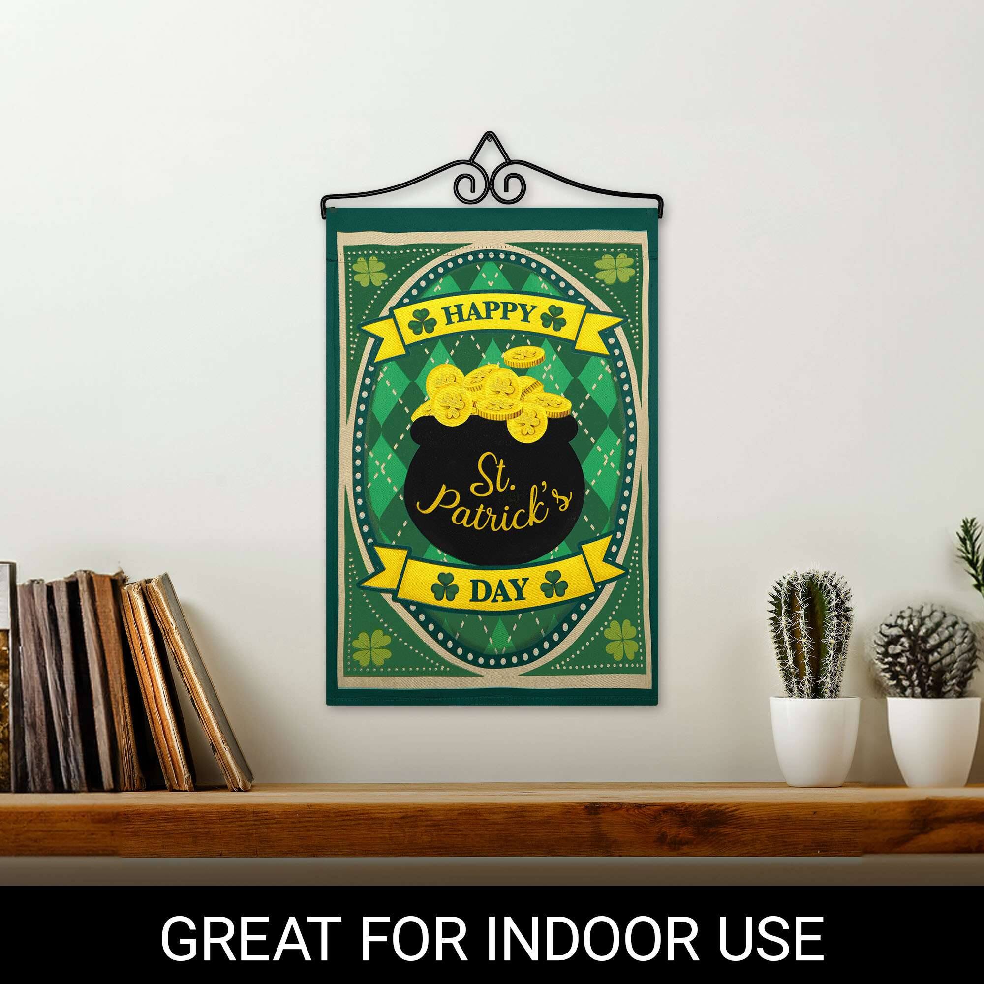 HAPPY St. Patrick's DAY  
GREAT FOR INDOOR USE