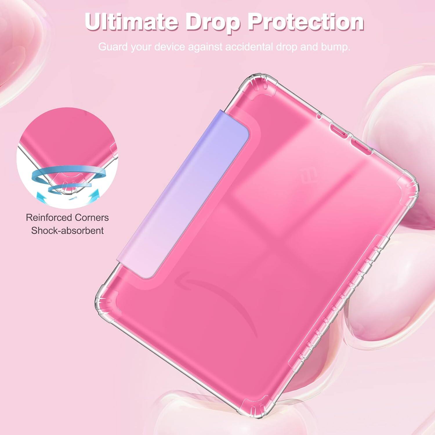 Ultimate Drop Protection  
Guard your device against accidental drop and bump.  

Reinforced Corners  
Shock-absorbent