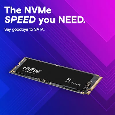 Crucial P3 2TB Internal SSD PCIe Gen 3 x4 NVMe CT2000P3SSD8 - Best Buy Crucial P3 2TB Internal SSD PCIe Gen 3 x4 NVMe CT2000P3SSD8 - Best Buy