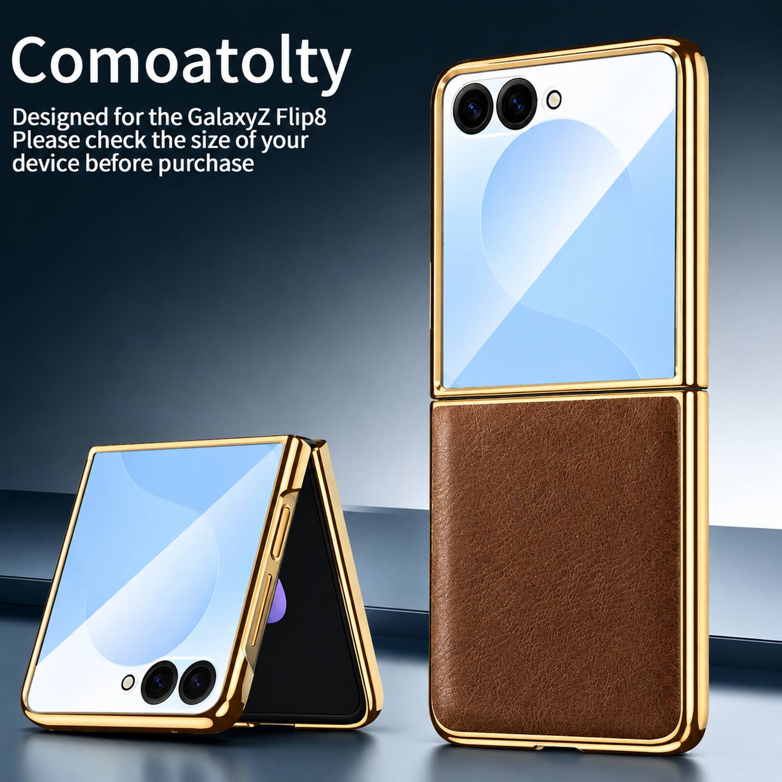 Comoatolty  
Designed for the Galaxy Z Flip8  
Please check the size of your device before purchase