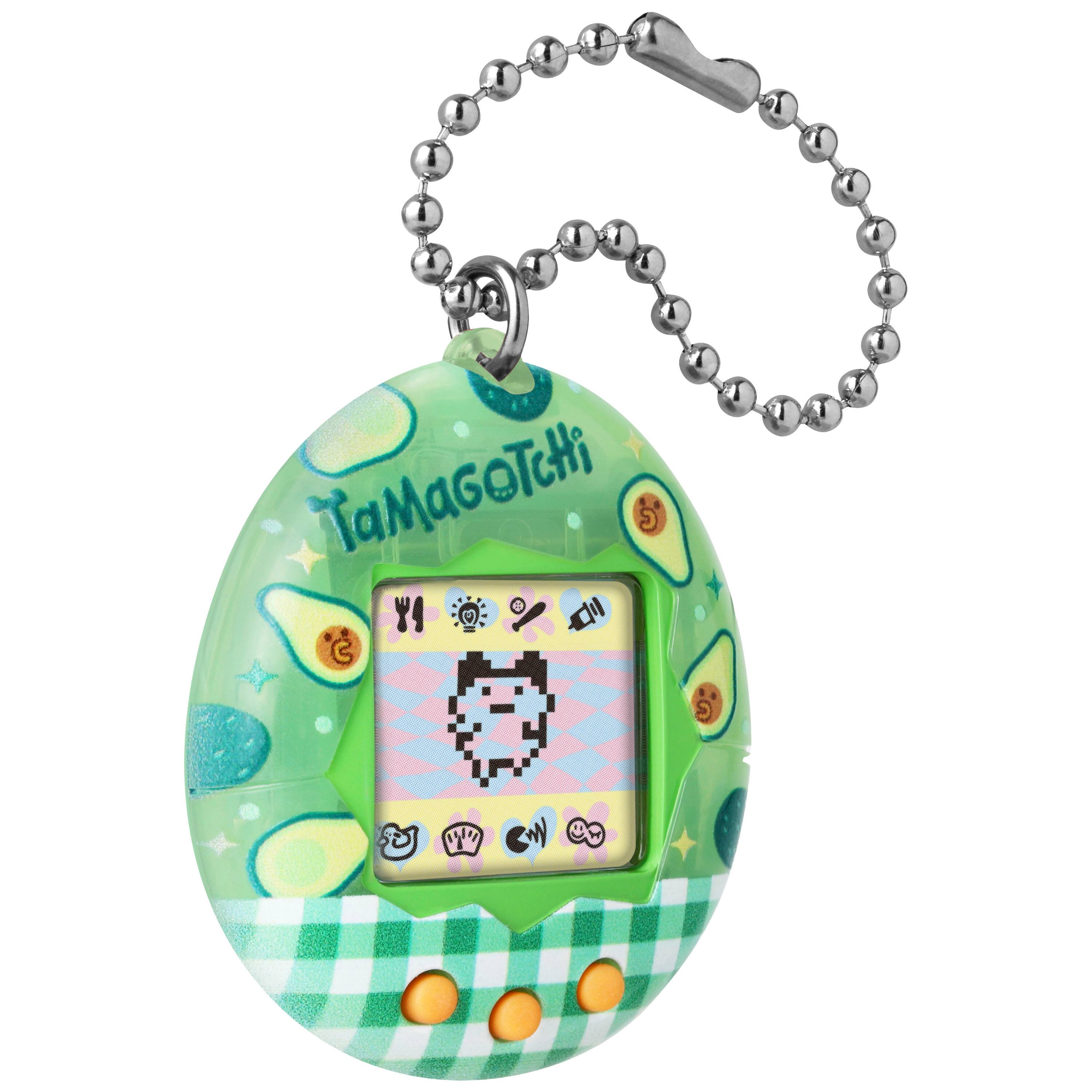 Angle. Bandai - 2.1" Avocado Tamagotchi, BNTCA Original Tamagotchi.
