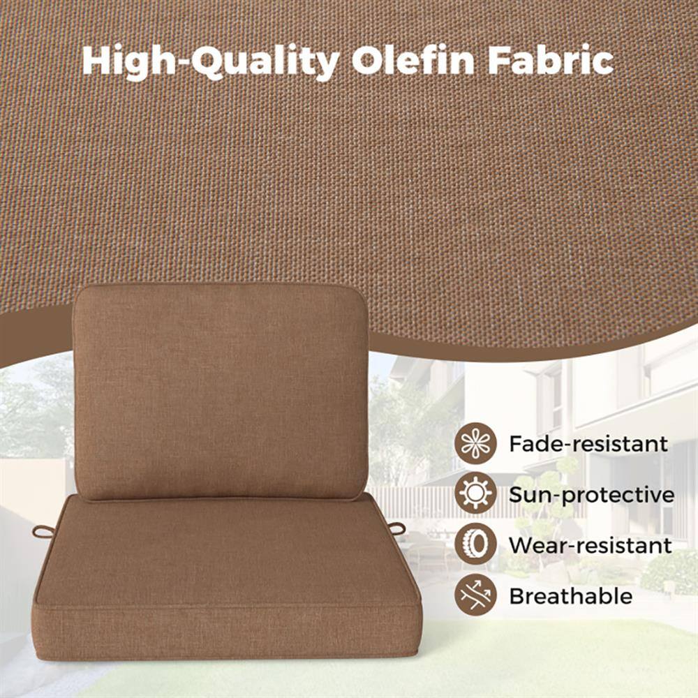 High-Quality Olefin Fabric

- Fade-resistant
- Sun-protective
- Wear-resistant
- Breathable
