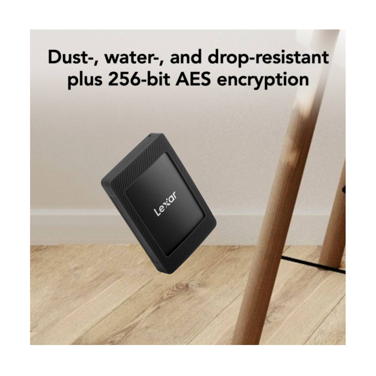 Lexar SL500 1TB Portable SSD with Magnetic Set USB 3.2 Gen 2x2