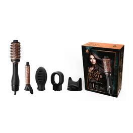 Pursonic - Hot Air Blower Brush: Your All-in-One Hair Styling Solution - Black