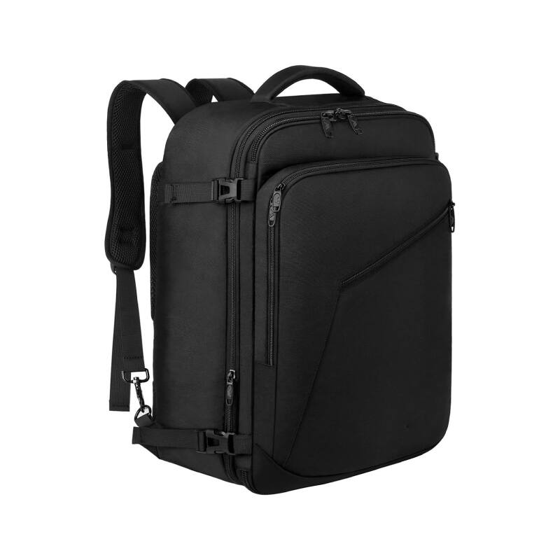 Front. Beauty Hub Ecommerce - EXPANDABLE AND WATER-RESISTANT QUEST BACKPACK - Light Blue - Light Blue.