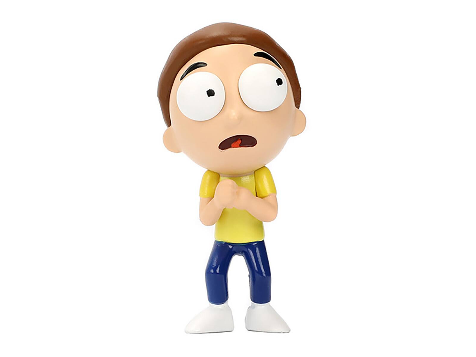 Left. Jada - Set of 4 Diecast Figures "Rick and Morty" (2013-Current) TV Series "Metalfigs" Series Diecast Models by Jada - Multicolor.