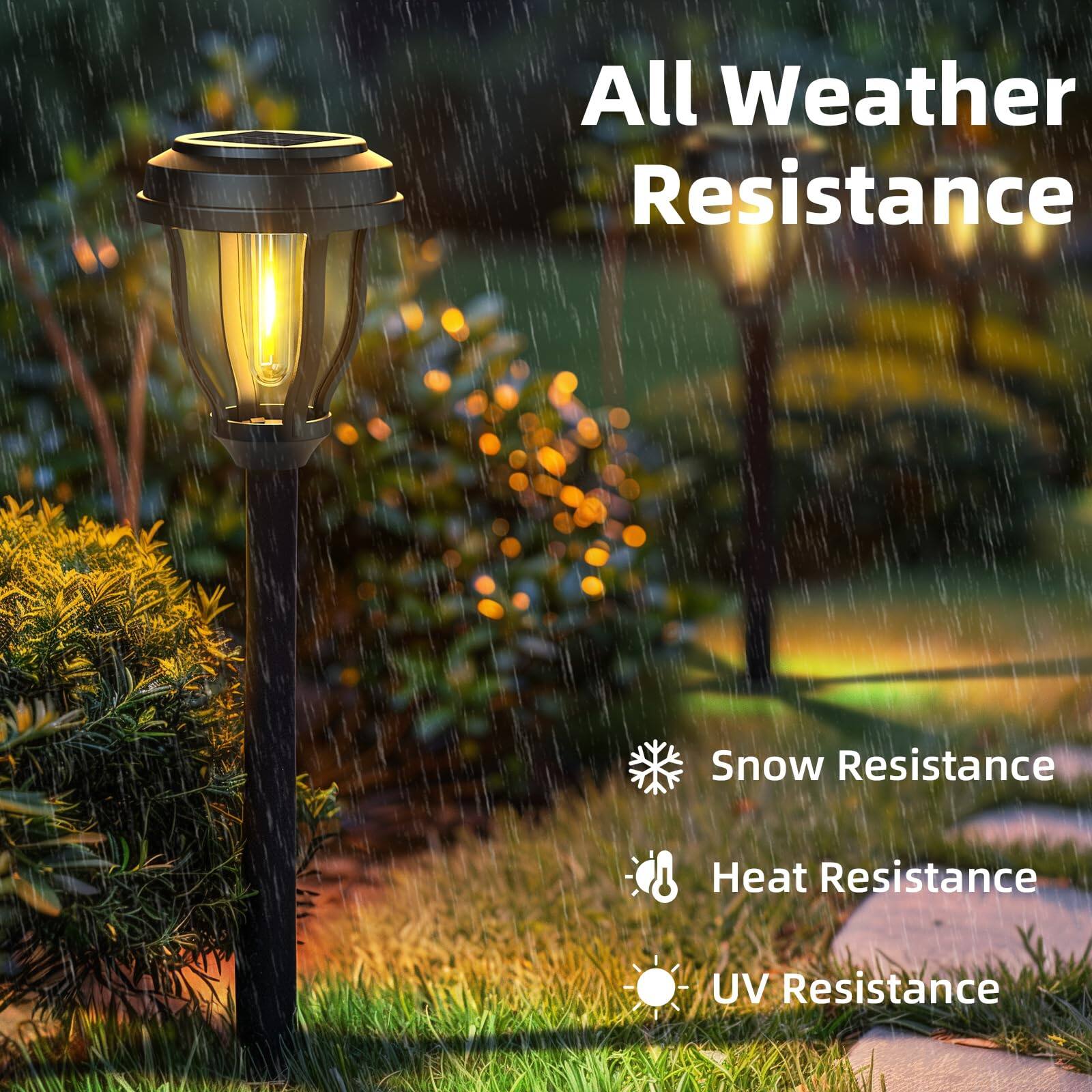 All Weather Resistance  
Snow Resistance  
Heat Resistance  
UV Resistance