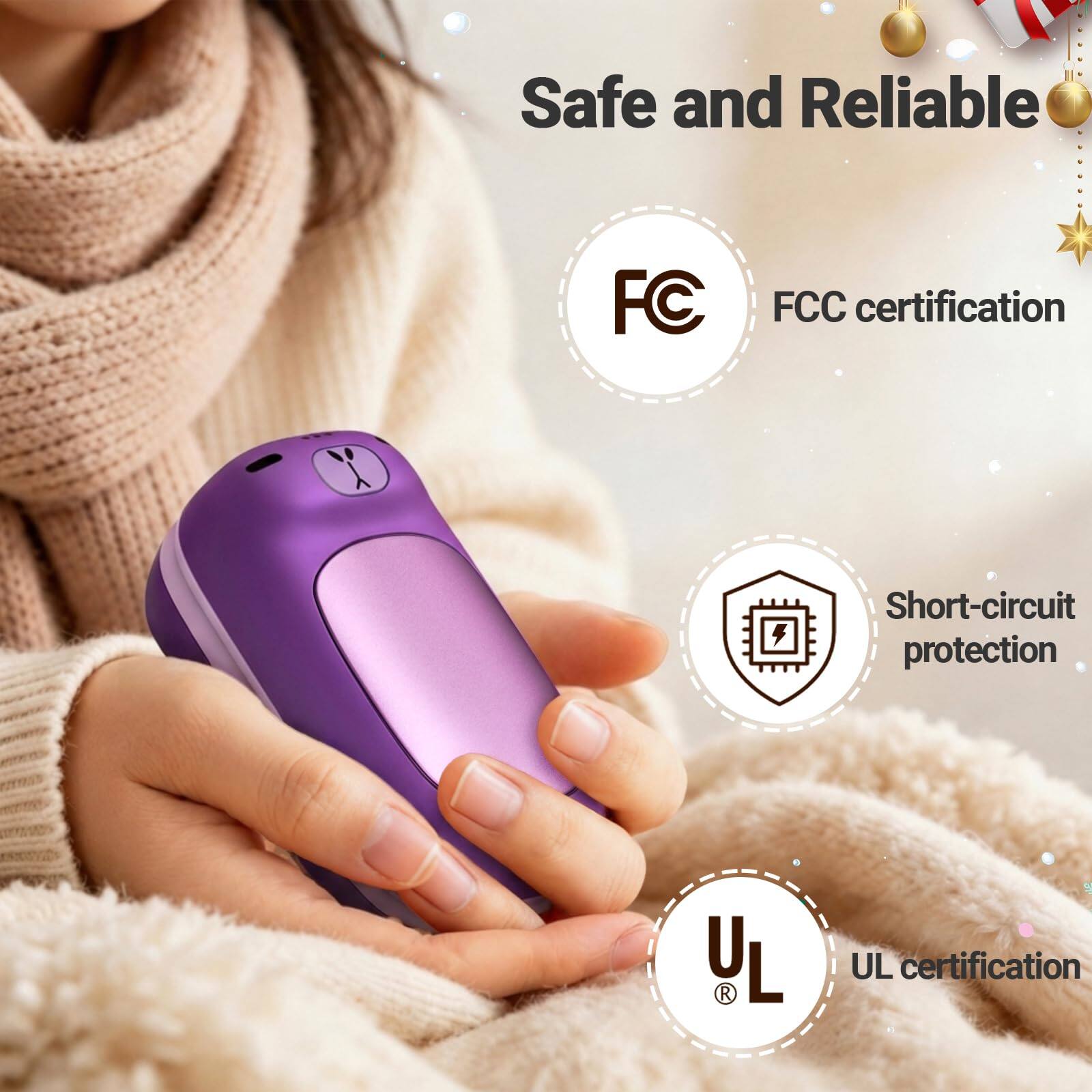 Safe and Reliable

- FCC certification
- Short-circuit protection
- UL certification