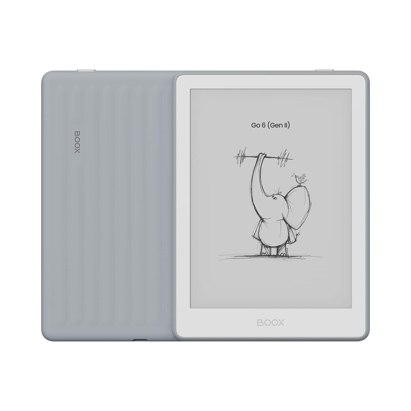 Bundle - BOOX - Go 6 (Gen 2) 6 E-Ink E-Reader - 2026 - Stone