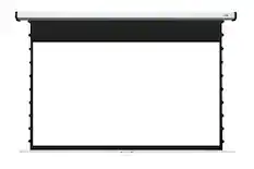 Front. Elite Screens - Elite Screens 140" Manual Tab-Tension 2 Series Screen - White.