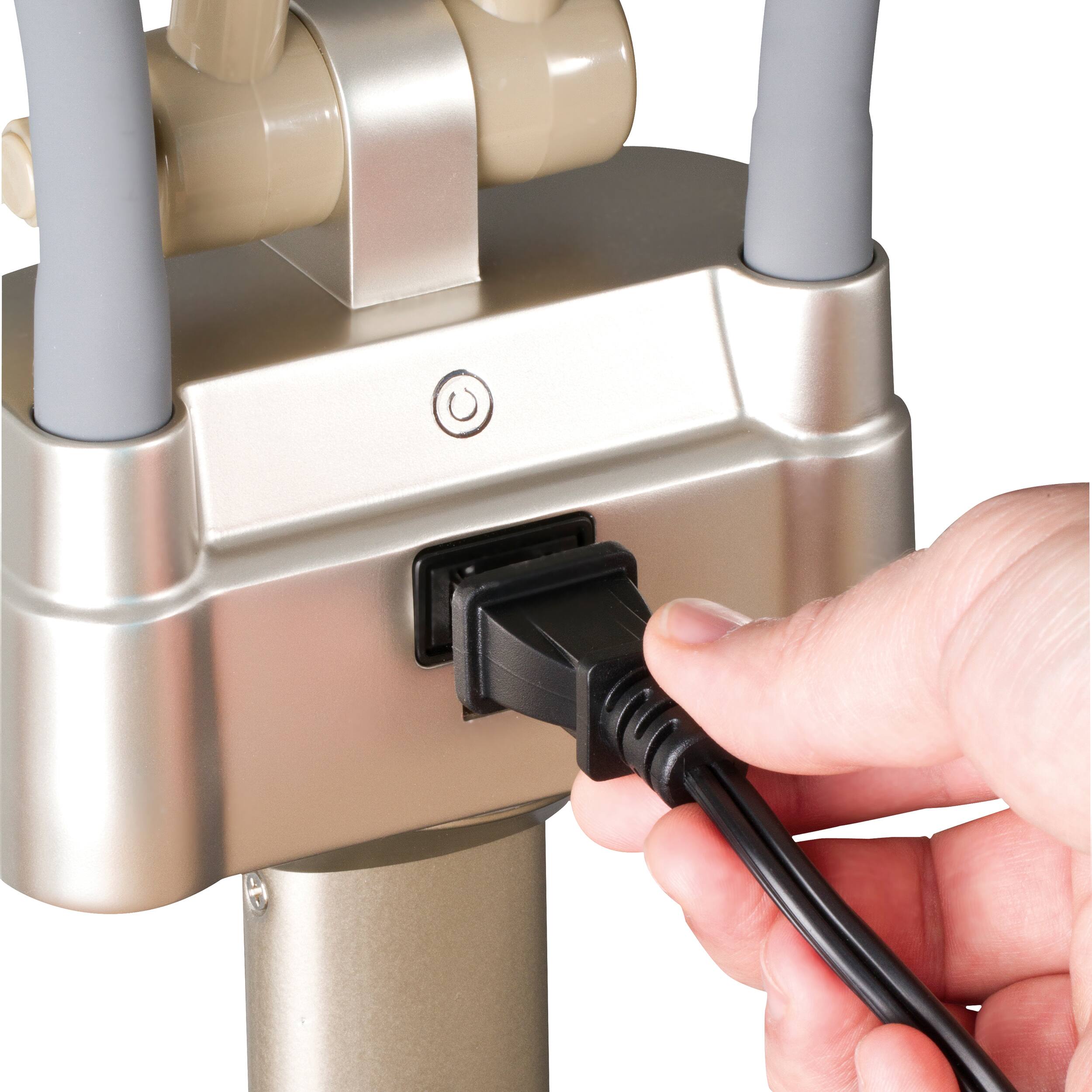 Alt View 6. OttLite - Ultimate LED 3-in-1 Creative Station with Magnifier - Champagne.