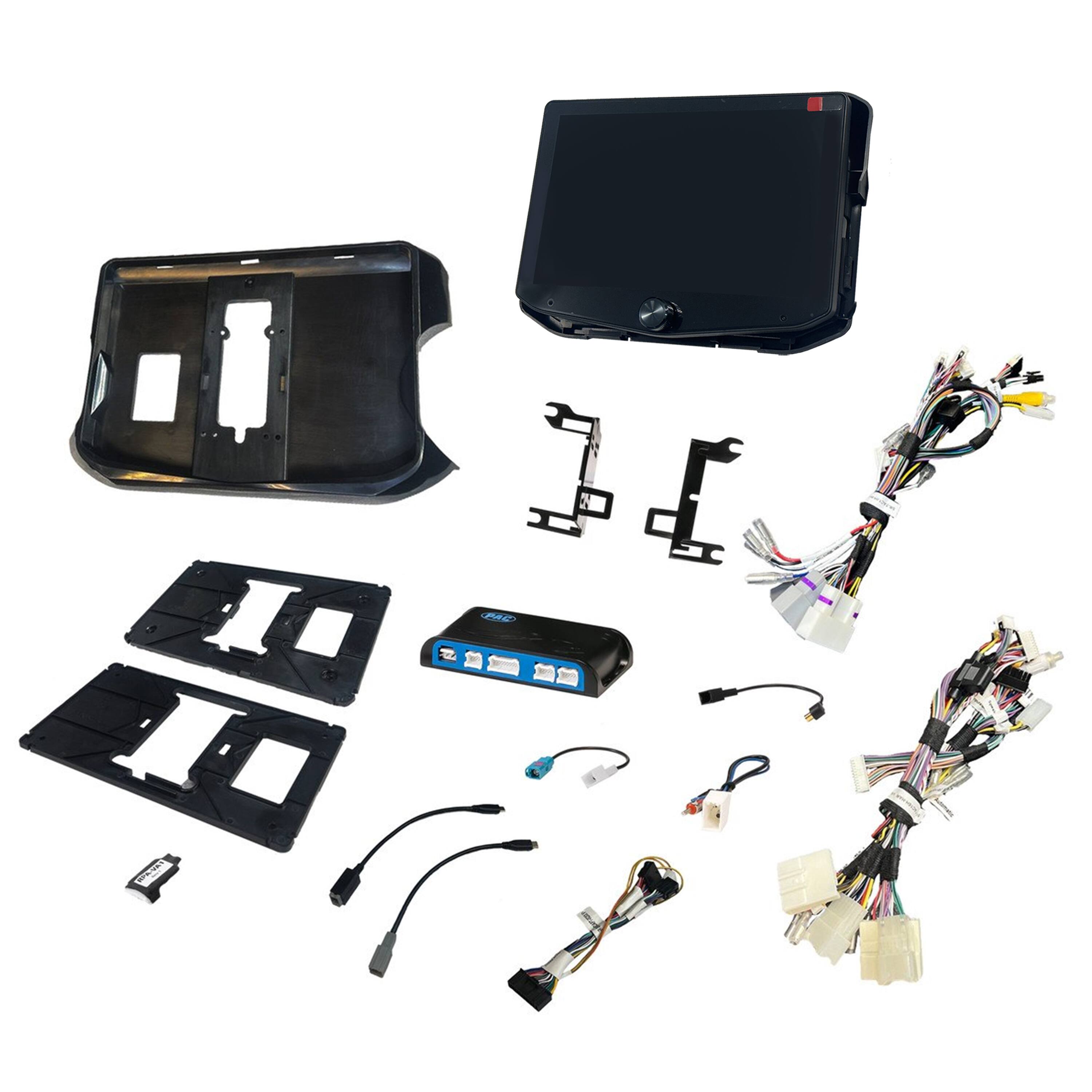 Alt View 17. Stinger - 10.1” Android Auto/Apple CarPlay Bluetooth Digital Media Receiver - Black.