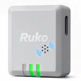 Ruko - R111S RC Aircraft GPS Tracker/Finder with Beeper, Light Weight RID Module with Buzzer for FAA Regulation,FPV Spare Parts - Gray