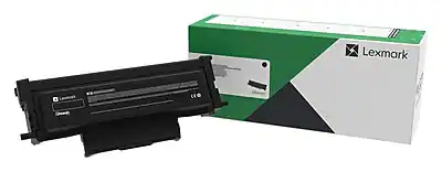 Front. Lexmark - Standard Yield Toner Cartridge - Black.