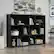 Alt View 13. Sauder - Horizontal Bookcase - Black.
