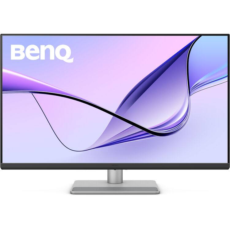 Alt View 2. BenQ - MA320UP 32” 4K UHD IPS Monitor 1300:1 5ms USB Hub & Stereo Speakers P3 Color Gamut, HDMI, Height & Tilt Adjustable Stand - Gray.
