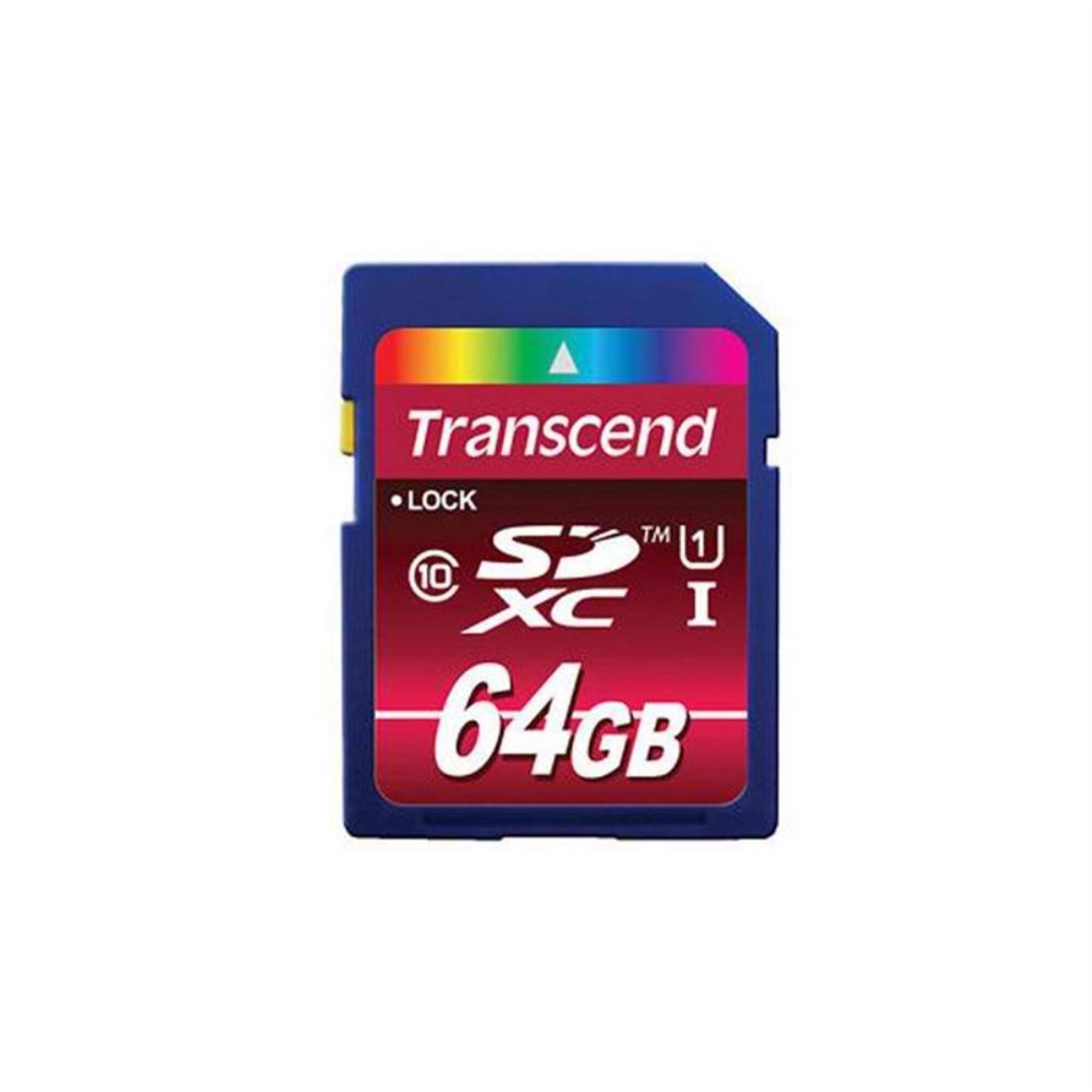 Transcend SDXC U1 64GB  
LOCK  
10