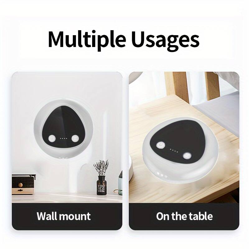 Multiple Usages, Wall mount, On the table